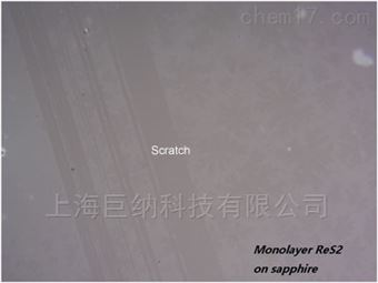 10x10mm（巨纳）单层二硫化铼 连续薄膜-衬底可选